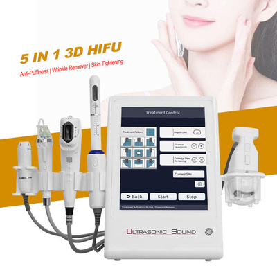 آلة 5 في 1 HIFU Micro Needle RF لإزالة التجاعيد وإزالة تنحيف الجسم