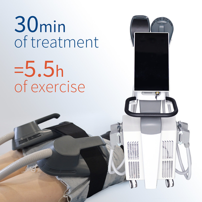 Sculptmax+RF Ems Sculpt آلة تخفيف الوزن 15 Tesla Ems محفز عضلات الجسم