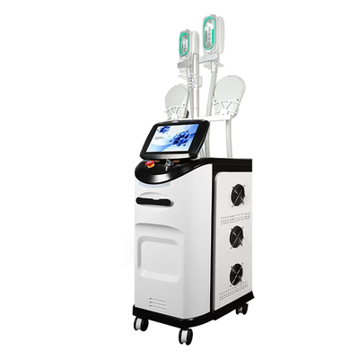 4 التعامل مع تجميد الدهون الكرييو وبناء العضلات EMS كريو آلة تخفيف الوزن الجسم