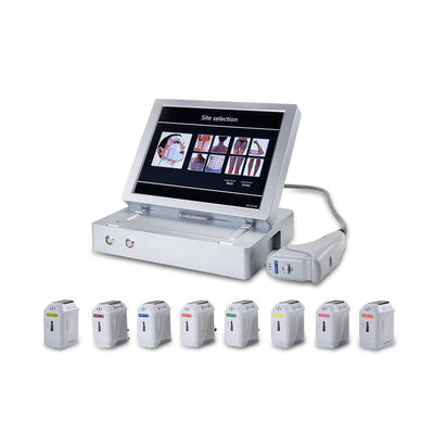 3D HIFU Face Lifting Machine عالية الكثافة الموجات فوق الصوتية المركزة صالون المعدات الصغيرة