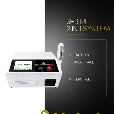 Ipl Laser Intense Pulse Light 2 في 1 آلة إزالة الشعر لإزالة الشعر بسرعة