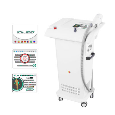 CE متعددة Wavelengthe IPL مع SHR آلة إزالة الشعر الدائم